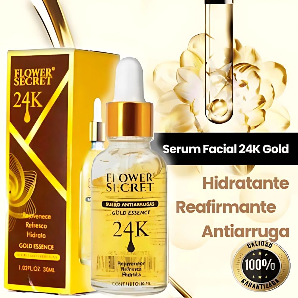 Serum Antiarrugas Gold 24K 30ml